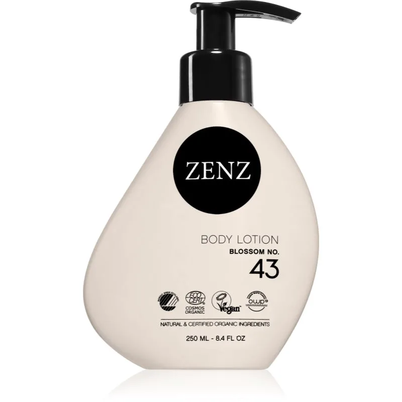 ZENZ Organic Blossom No. 43 θρεπτικό γάλα για το σώμα 250 ml