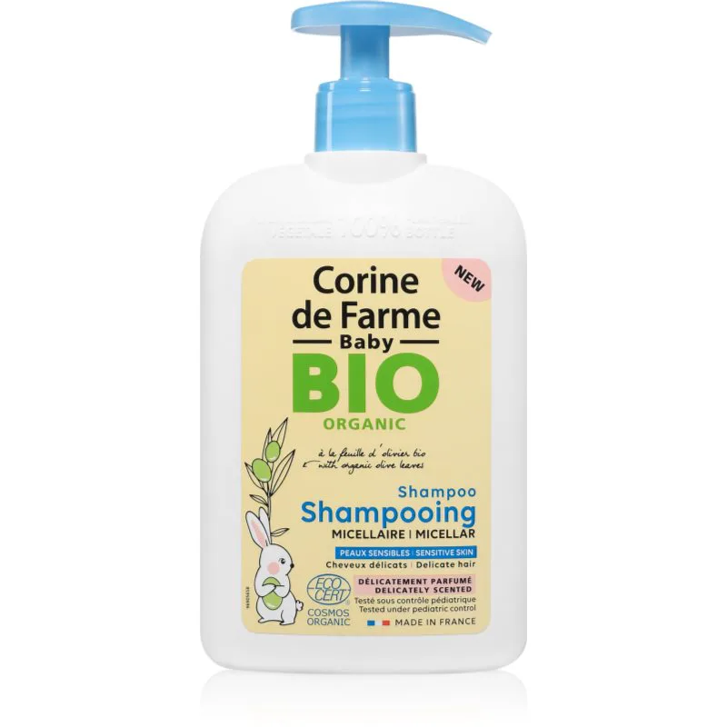 Corine de farme Baby BIO Shampoo μικυλλιακό σαμπουάν για παιδιά 480 ml