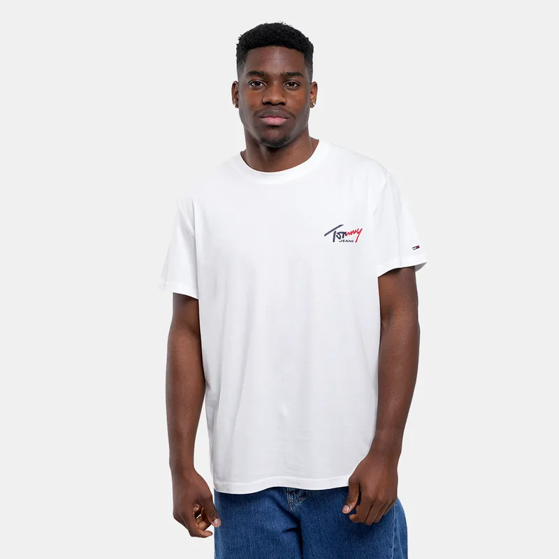 Tommy Jeans Slim Sign Chest Ανδρικό T-Shirt (9000271005_6212)