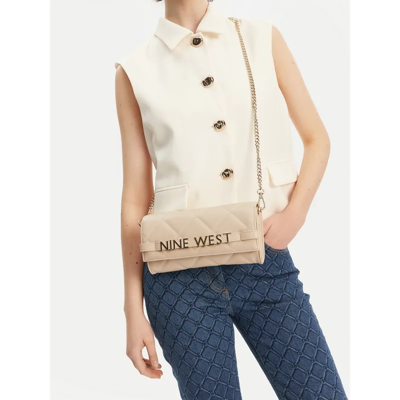 Τσάντα Nine West GLAR2 Μπεζ