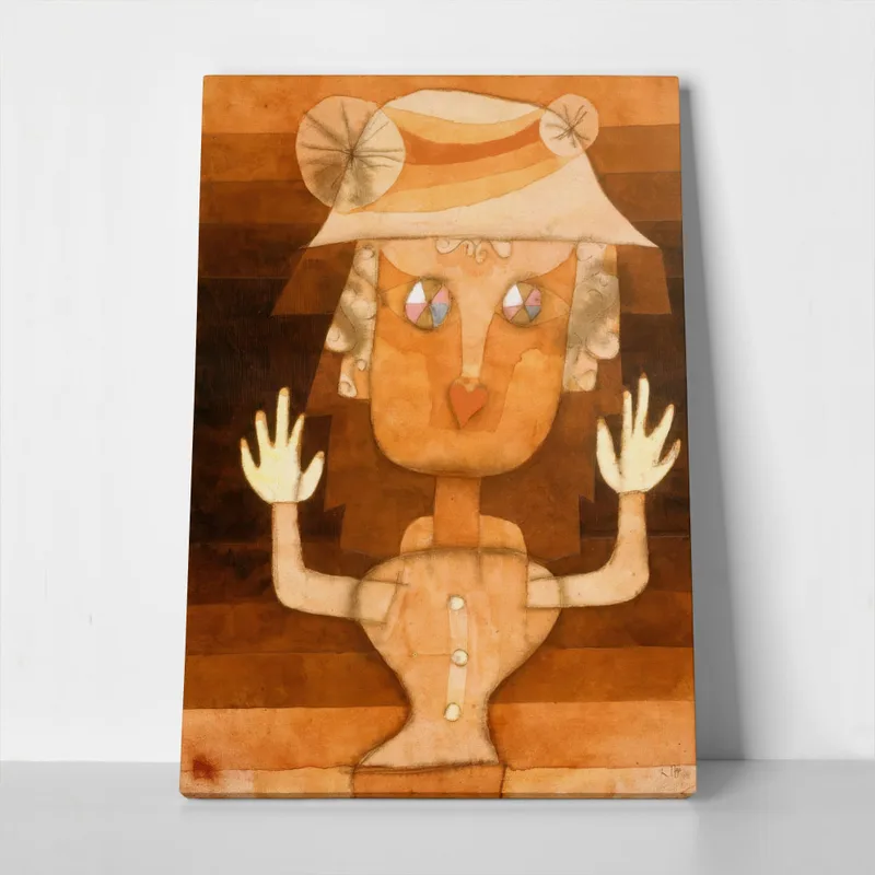 Πινακας σε καμβά PAUL KLEE - A DOLL