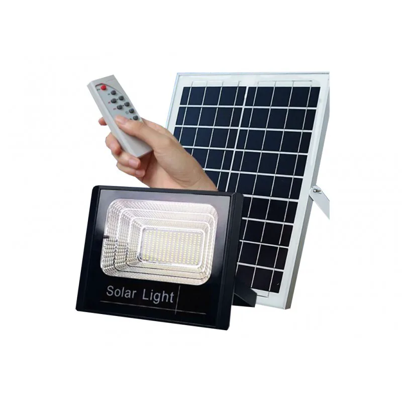 Ηλιακός Προβολέας Solar 60W Αδιάβροχος Mε Τηλεκοντρόλ – JD8860