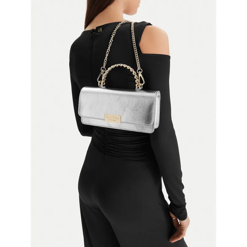 Τσάντα Nine West CEO-Mercer Mood-KY317 Ασημί