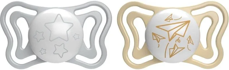 ΠΙΠΙΛΑ ΣΙΛΙΚΟΝΗΣ CHICCO LIGHT PHYSIOFORMA ΝΥΧΤΑΣ 6-16 ΜΗΝΩΝ (2TMX)