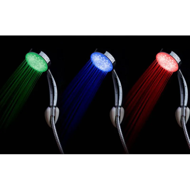 τηλέφωνο μπάνιου με led που αλλάζει το φως - oem rgb led shower