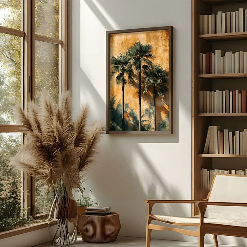 Διακοσμητικός Πίνακας Mdf Με Κορνίζα Ai119 856Evl1439 50x70x3,5 cm