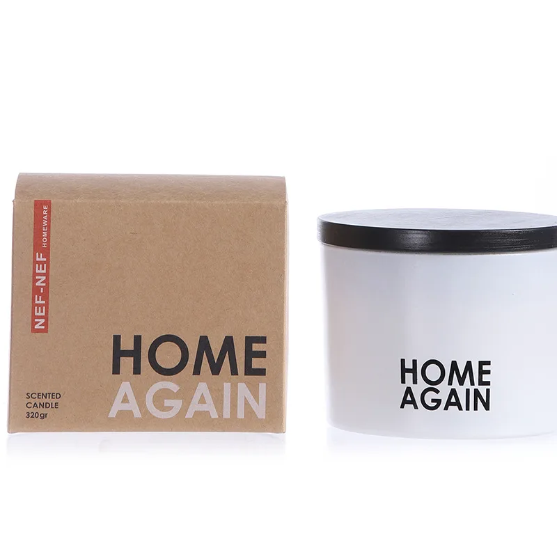 Αρωματικό Κερί 320 Gr Nef Nef Home Again White