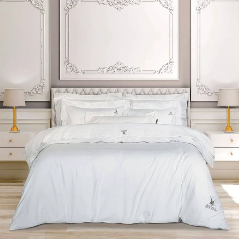 ΣΕΝΤΟΝΙΑ KING SIZE GREENWICH POLO CLUB 2262 IVORY ΣΕΤ 4 ΤΜΧ (250X270CM)