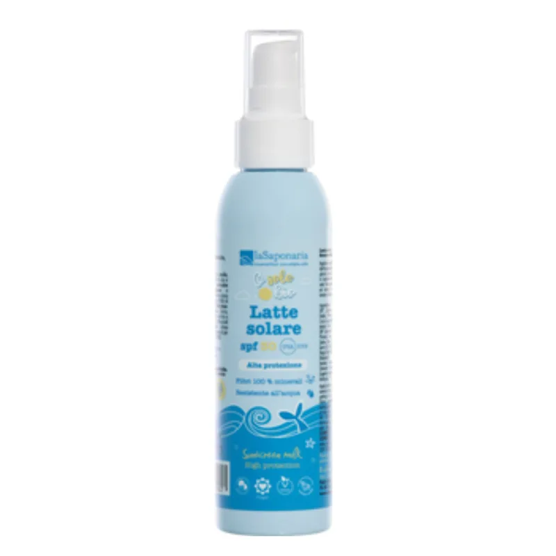 La saponaria Sun Milk SPF30 - High Protection, 125 ml