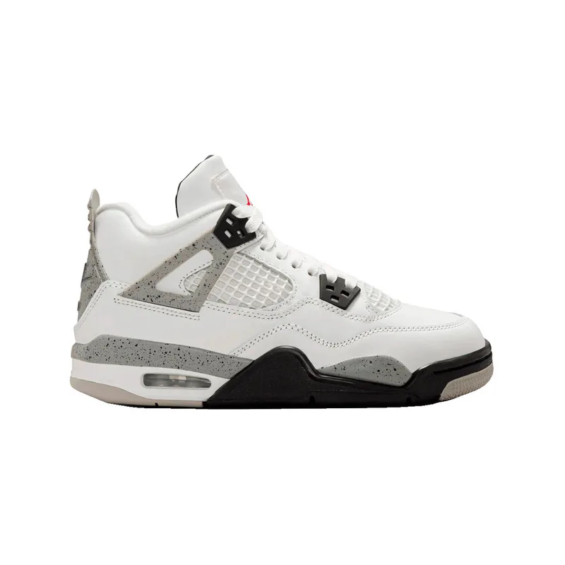 Παπούτσια του Μπάσκετ Nike Baskets air jordan 4 retro white cement cuir