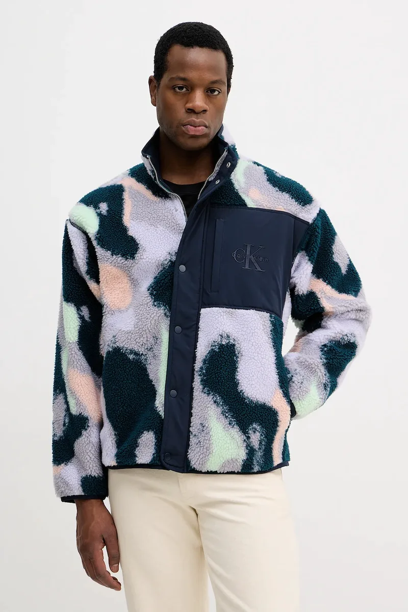 Φλις μπουφάν Calvin Klein Jeans