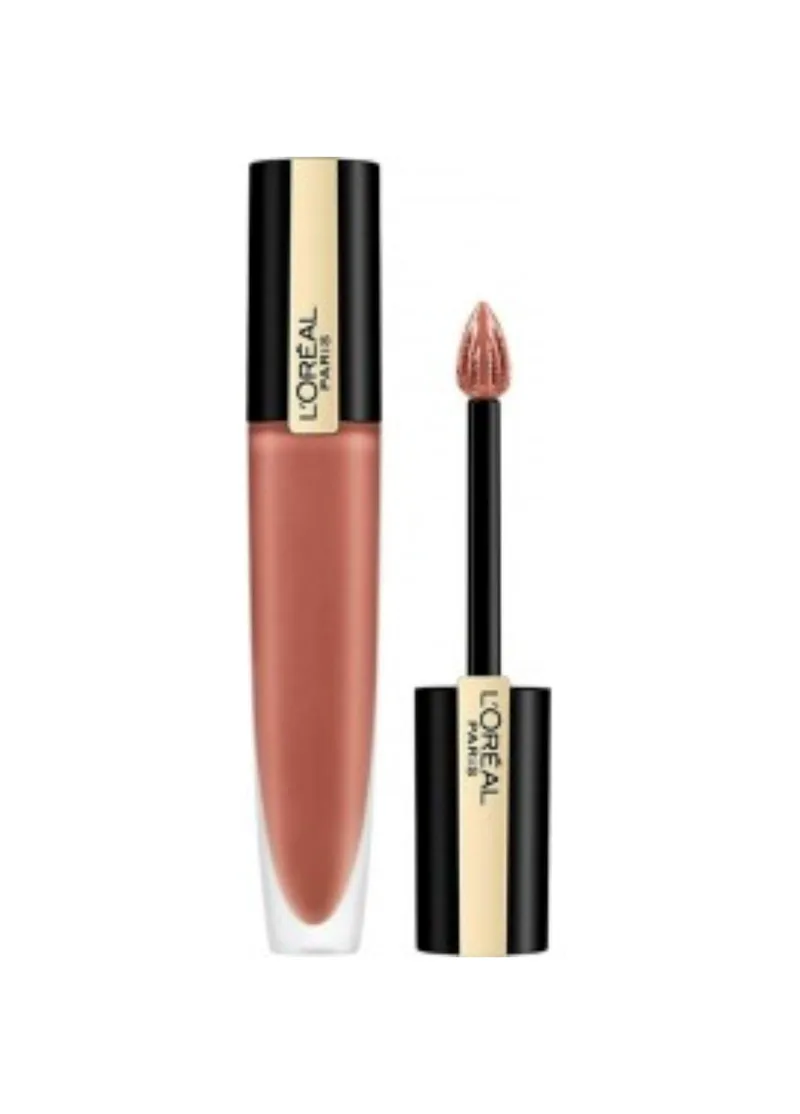 L'Oreal Paris & More - Loreal Paris Rouge Signature Metallic Liquid Lipstick 201