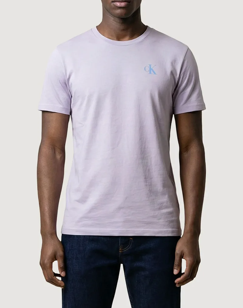 CALVIN KLEIN JEANS SS 30S CLASSIC BACK MONOLOGO TEE LV14RF852G-3OQ Lilac