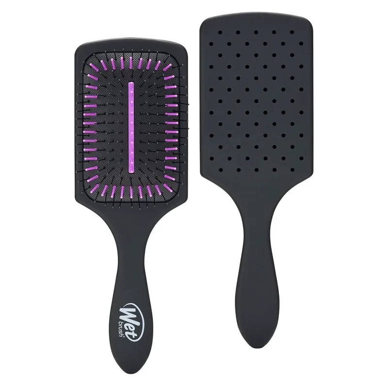 Wet Brush Paddle Detangler Refresh & Extend Brush - Black