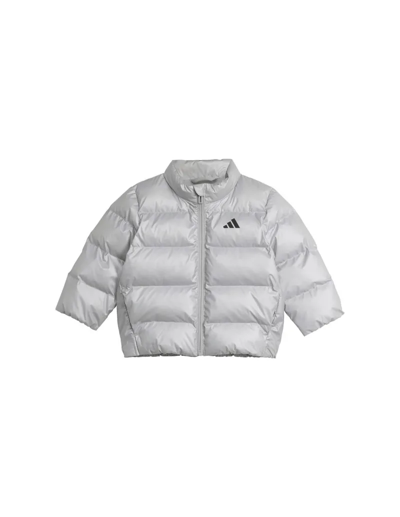 Adidas Synthetic Down Glam Silver Kids Jacket JM8870