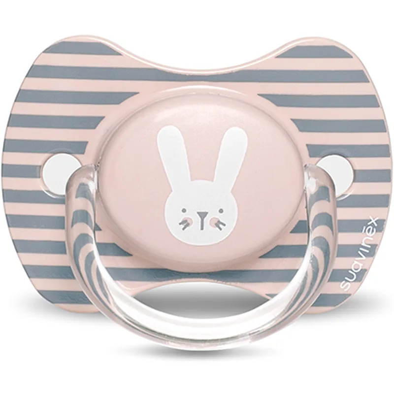 Πιπίλα Ανατομική Suavinex 306606 Rabbit Ροζ 6-18m