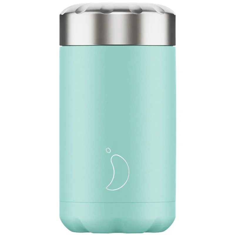 Θερμός Φαγητού 500ml Chilly's Food Pot Pastel Green