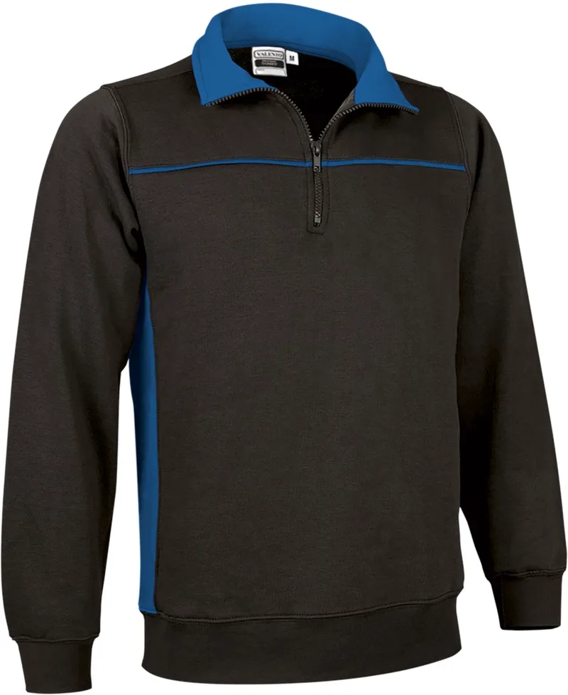 Φούτερ THUNDER Valento SUVATHUNY Black-Royal Blue