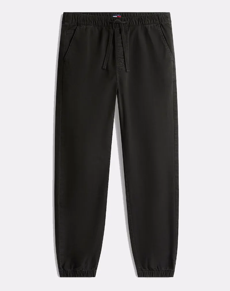 TOMMY JEANS TJM SONNY WASHED JOGGER PANT DM0DM22819-BDS Black