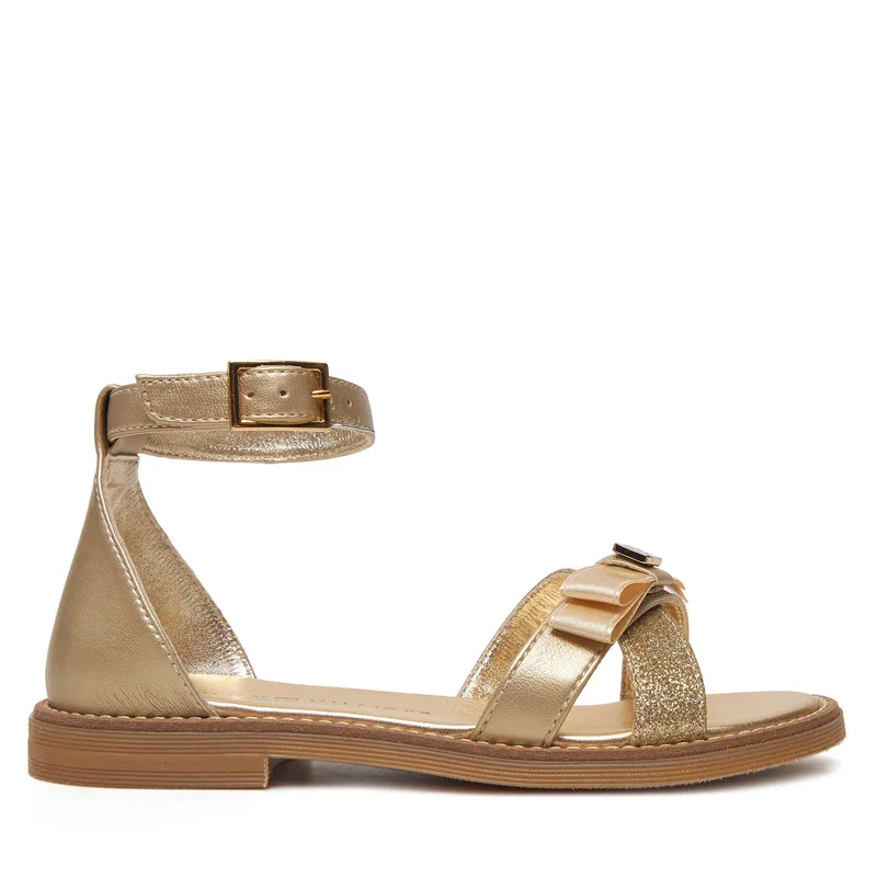 Σανδάλια Tommy Hilfiger Sandal T4A2-33943-0572 M Χρυσό