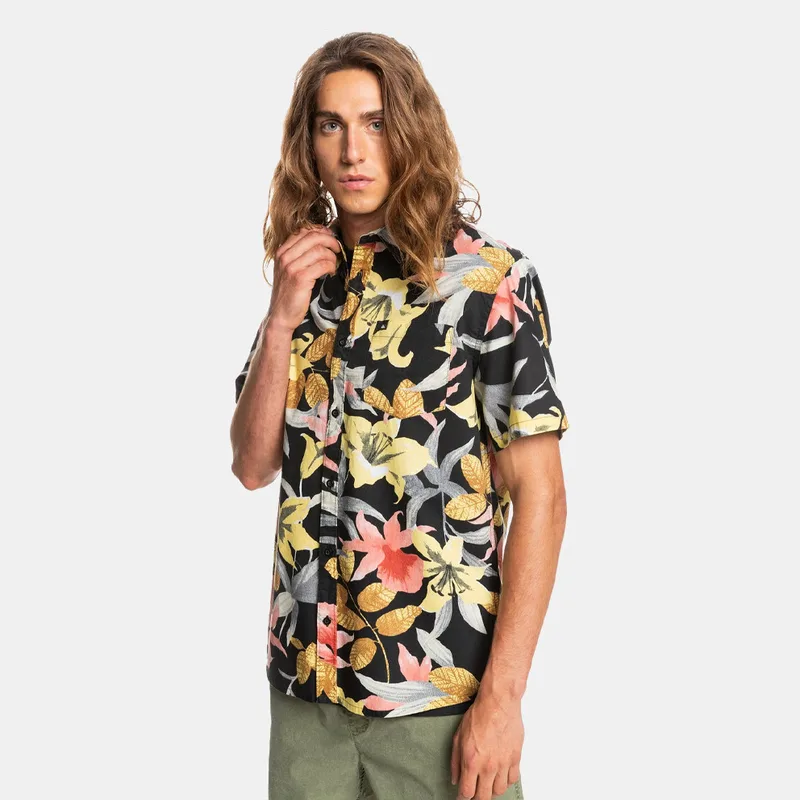 Quiksilver Garden Path Ανδρικό Κοντομάνικο Πουκάμισο (9000103656_59132)