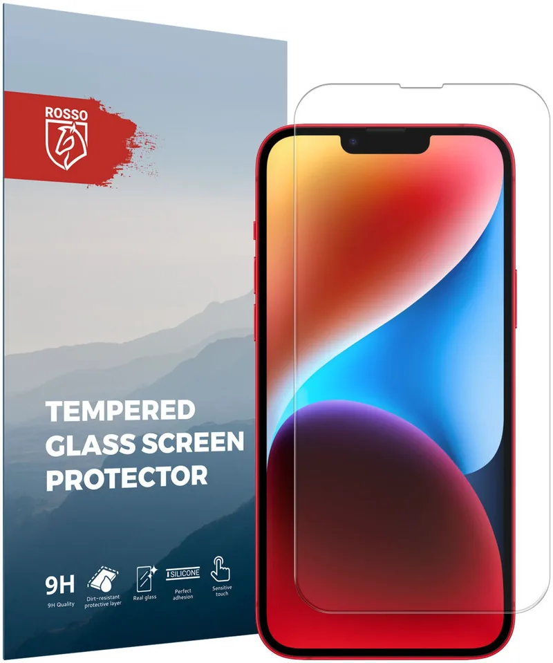 Κόκκινο Tempered Glass - Αντιχαρακτικό Προστατευτικό Γυαλί Οθόνης Apple iPhone 14 Plus - Clear (8719246369667)