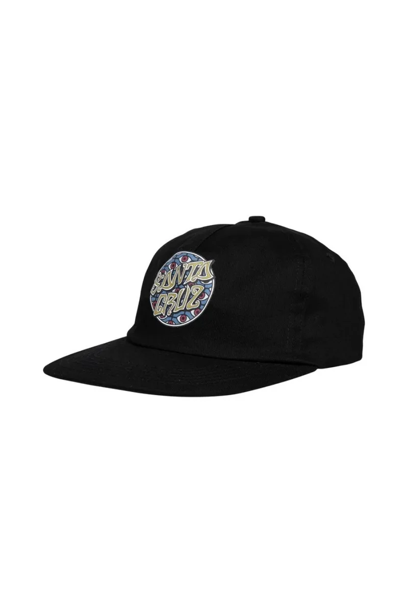 SANTA CRUZ Καπέλα Salba Eyes Dot Snapback - ΜΑΥΡΟ-SCA-CAP-0530-BLACK