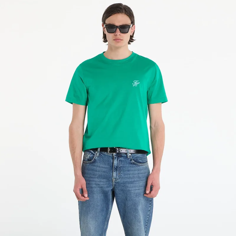 T-shirt Tommy Hilfiger Script Monogram Swimshop Tee Jade Wink L