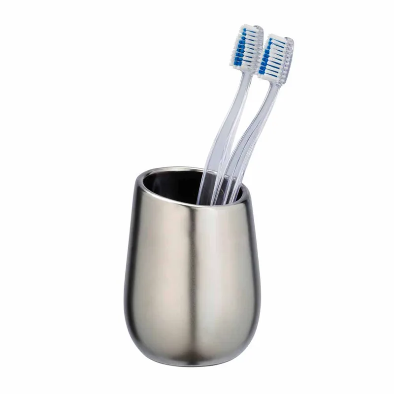 Ποτηροθήκη Μπάνιου Wenko Badi Chrome Matt 24137100