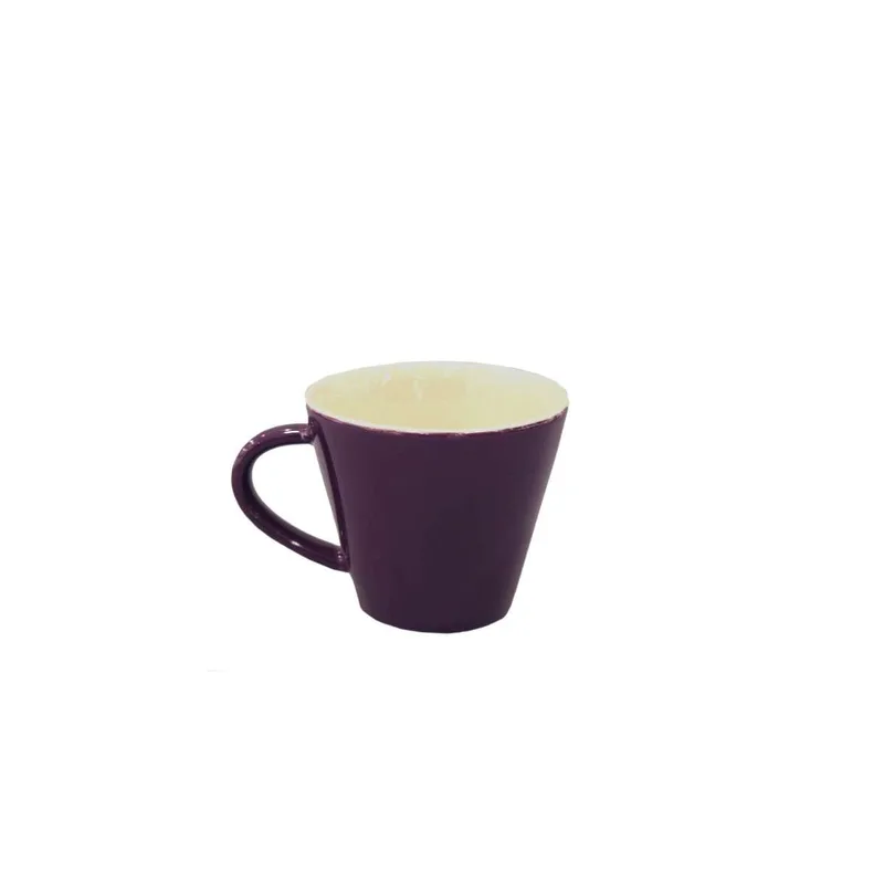 Φλυτζάνι Cappuccino Πορσελάνης Μωβ Firenze Art Et Lumiere 280ml 06704 (Σετ 2 Τεμάχια) (Υλικό: Πορσελάνη, Χρώμα: Μωβ) - Art Et Lumiere - lumiere_06704