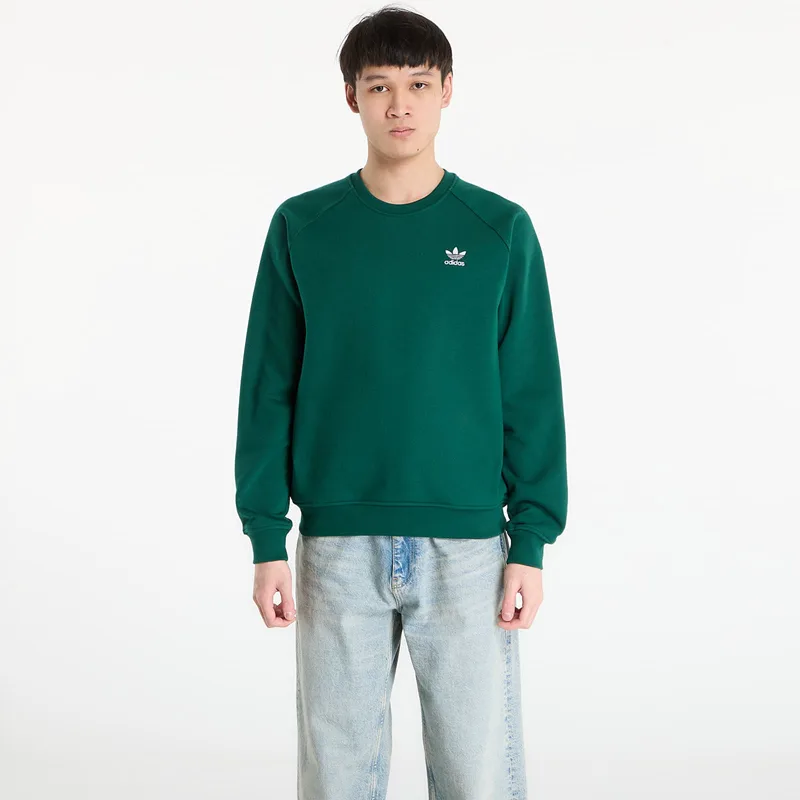 Φούτερ adidas Trefoil Essentials Crew Sweatshirt Collegiate Green L
