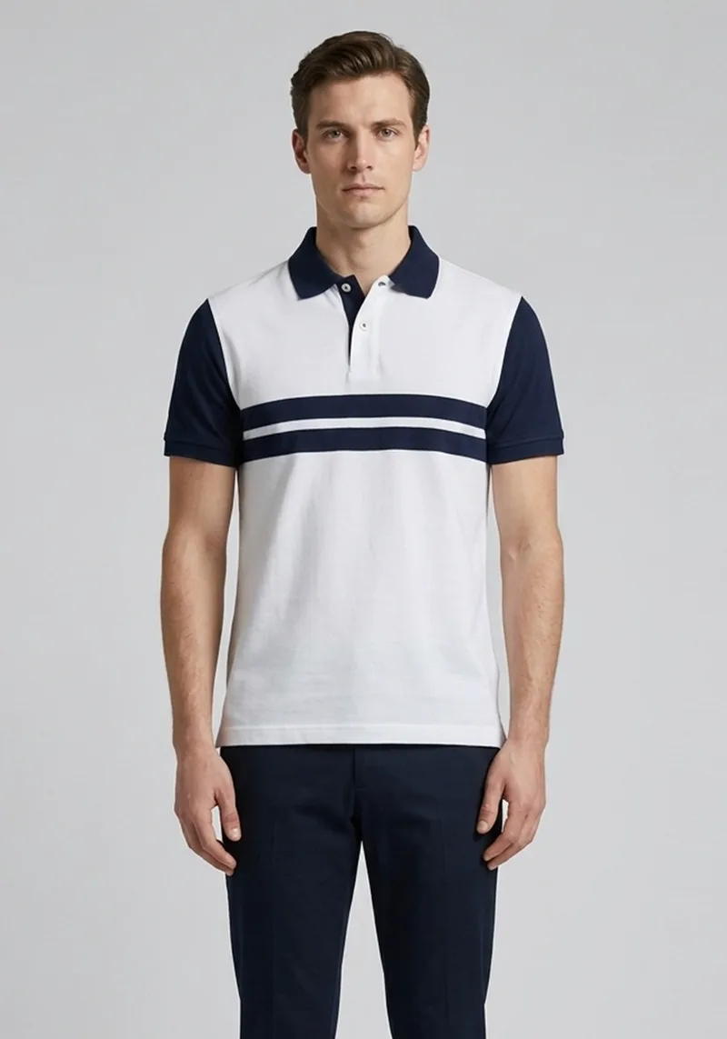 Thomas Burberry Μπλούζα Polo - 21462 12724 3092 White