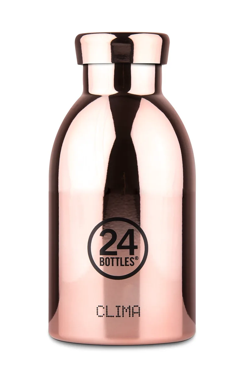 24bottles - Θερμός Clima Rose Χρυσό 330ml