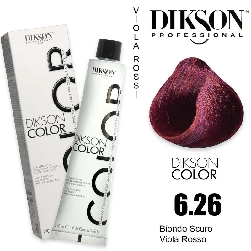 Dikson Dikson color 120 ml 6.26 dark blond purple red