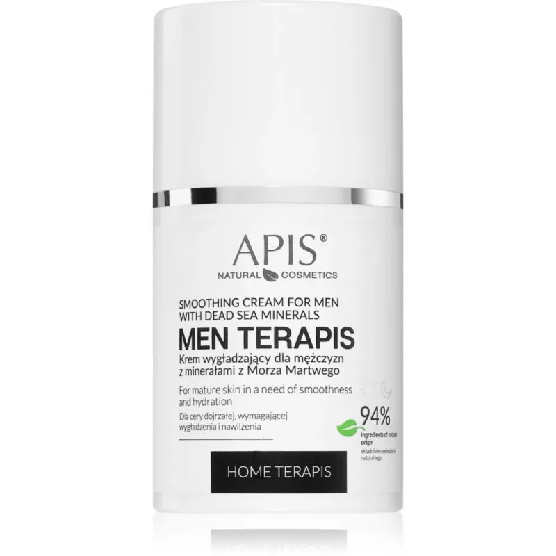 Apis Natural Cosmetics Men Terapis λειαντική κρέμα για ώριμη επιδερμίδα προσώπου για άντρες 50 ml