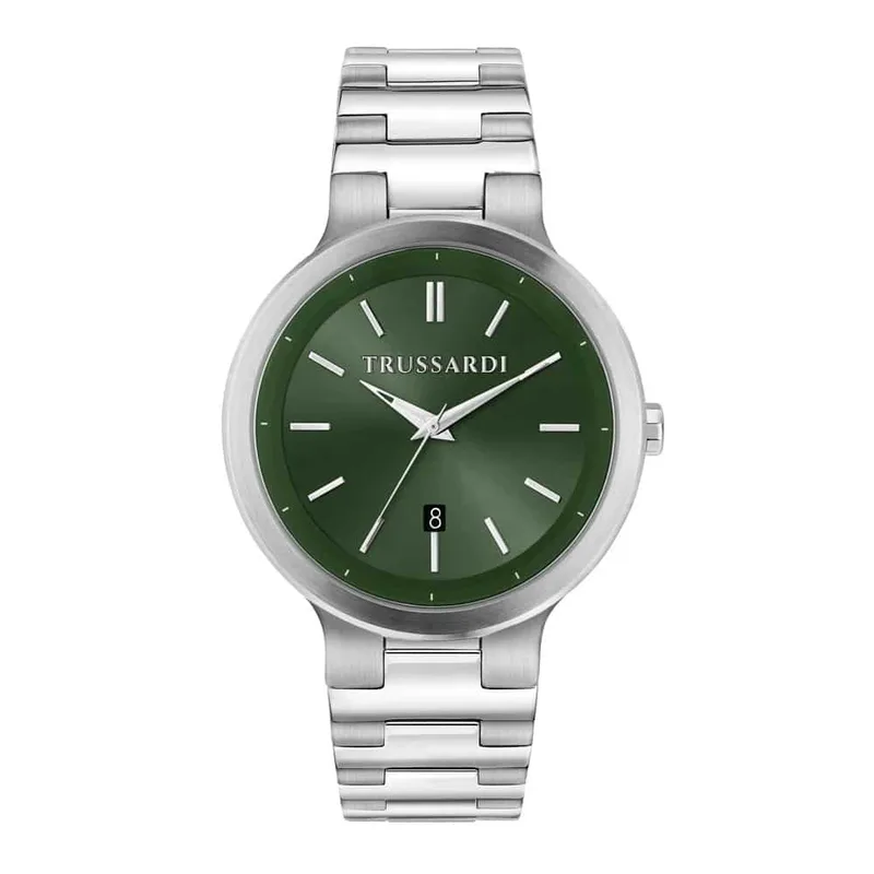 TRUSSARDI Loud Silver Stainless Steel Bracelet R2453164002