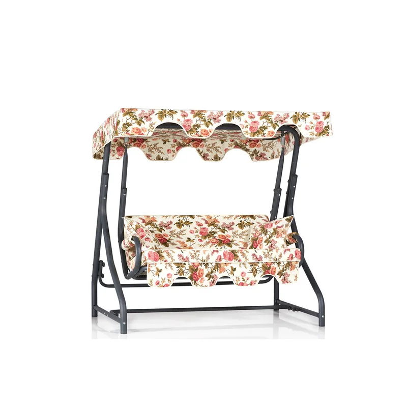 Διθέσια Κούνια Κήπου Morus 2 - Multicolor 561Clr1503 (130x50x110)