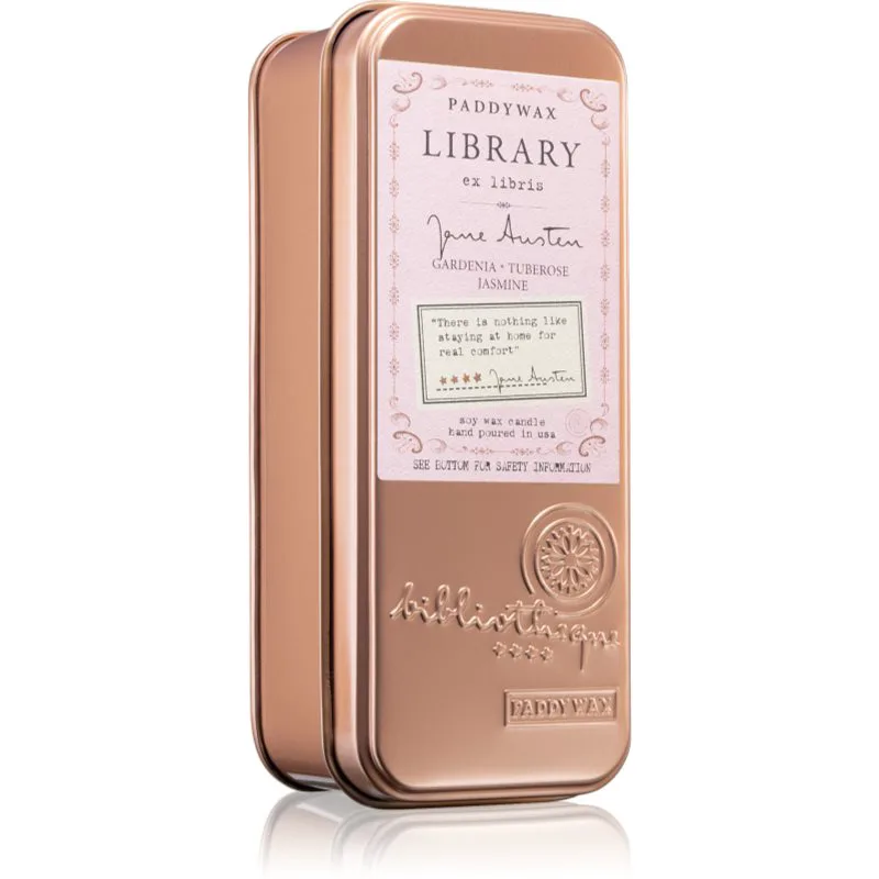 Paddywax Library Jane Austen αρωματικό κερί 70 γρ