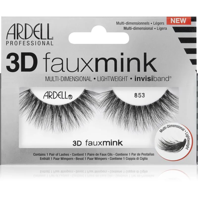 Ardell 3D Faux Mink τεχνητές βλεφαρίδες 853 1 τμχ