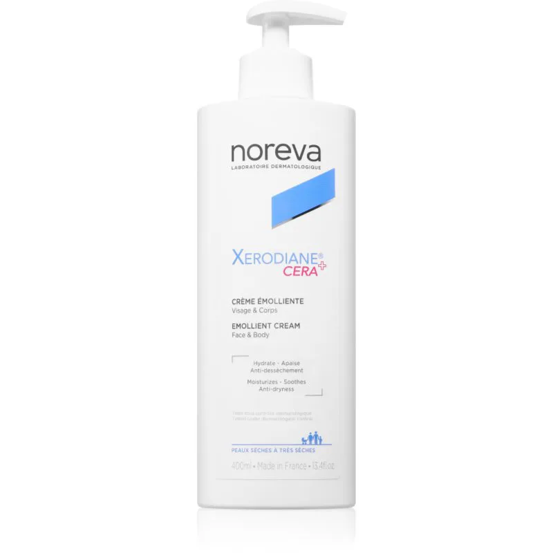 Noreva Xerodiane® Cera Emollient Cream θρεπτική κρέμα για πολύ ξηρή επιδερμίδα 400 ml