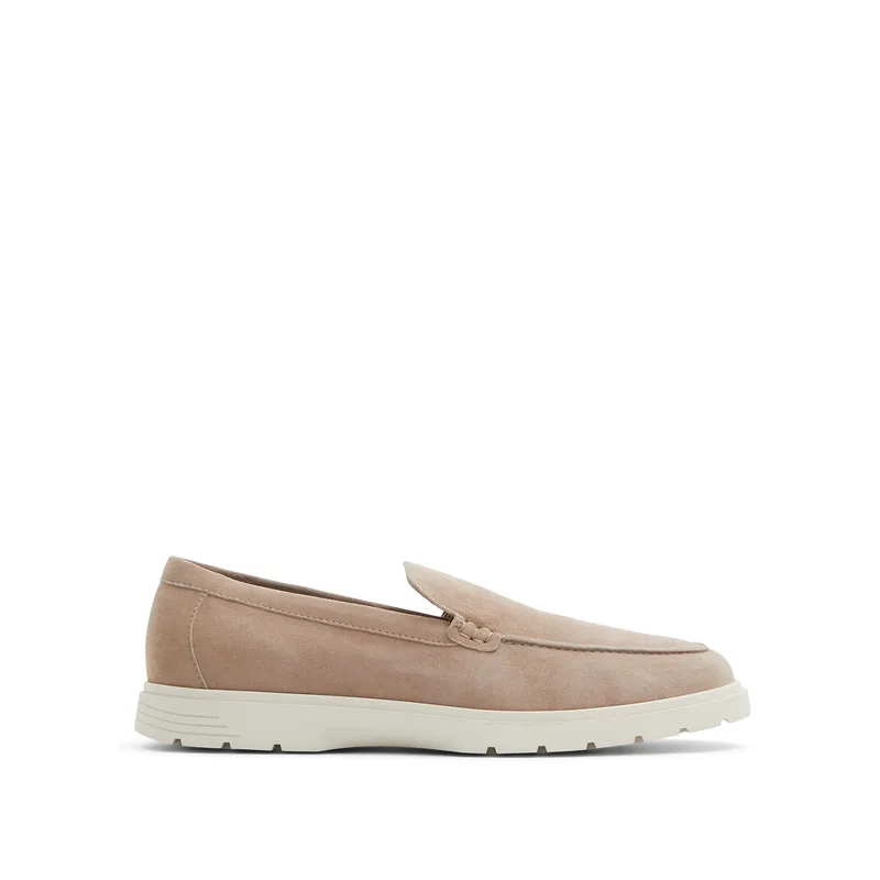 Taupe ανδρικό δερμάτινο loafer SEATIDE