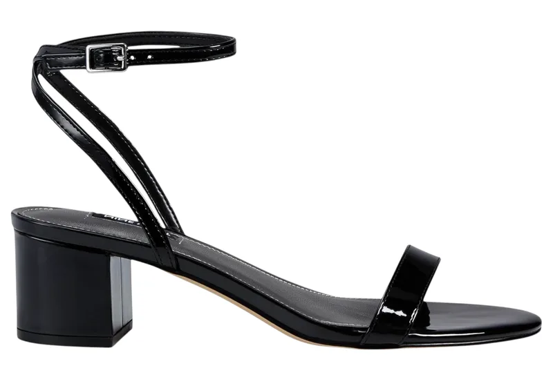 Πέδιλα Nine West Allora3 Λουστρίνι ALLORA3 01 LUX-001 Γυναικείο