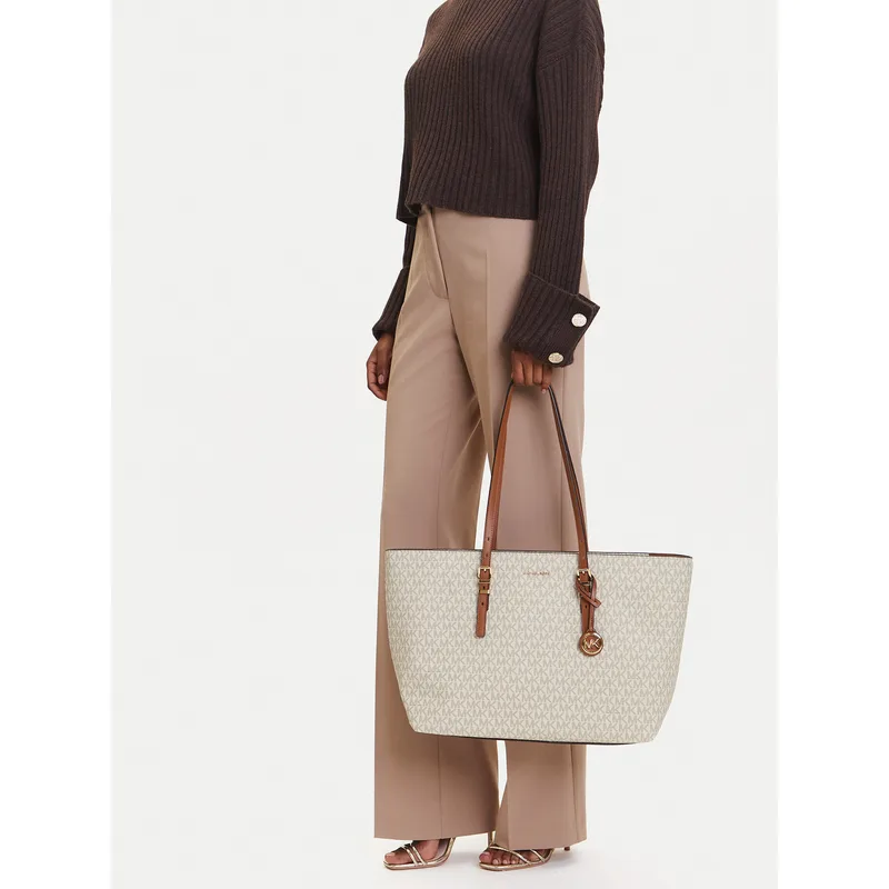 Τσάντα MICHAEL Michael Kors Quinn 30T5GQNT9B Μπεζ