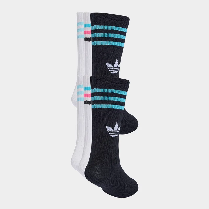 adidas Originals 3-Stripes Crew 6-Pack Παιδικές Κάλτσες (9000277807_94669)