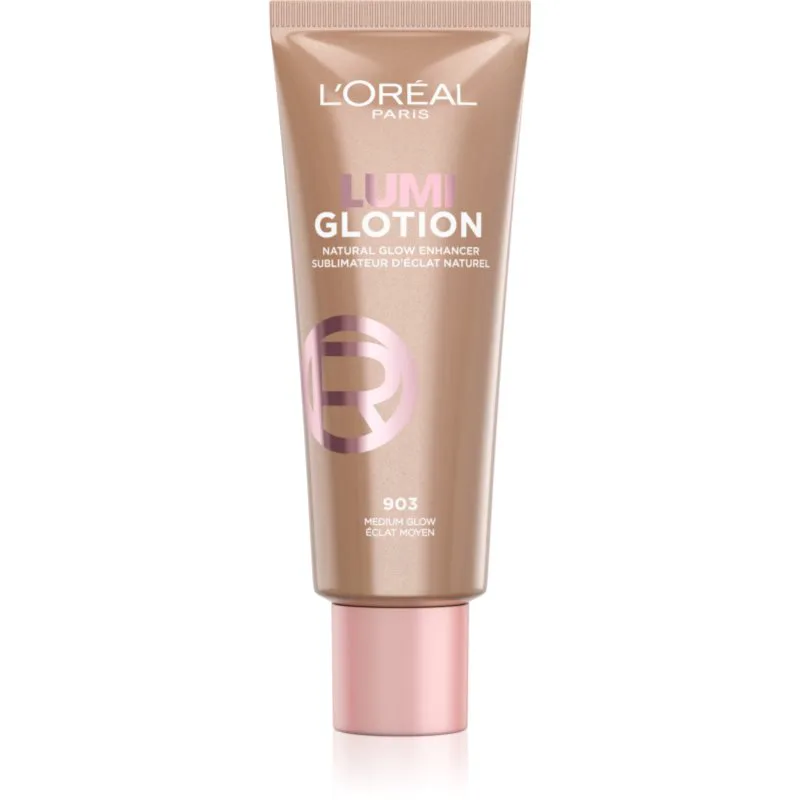 L’Oréal Paris Lumi Glotion κρεμώδες λαμπρυντικό με ενυδατικό αποτέλεσμα απόχρωση 903 Medium Glow 40 ml