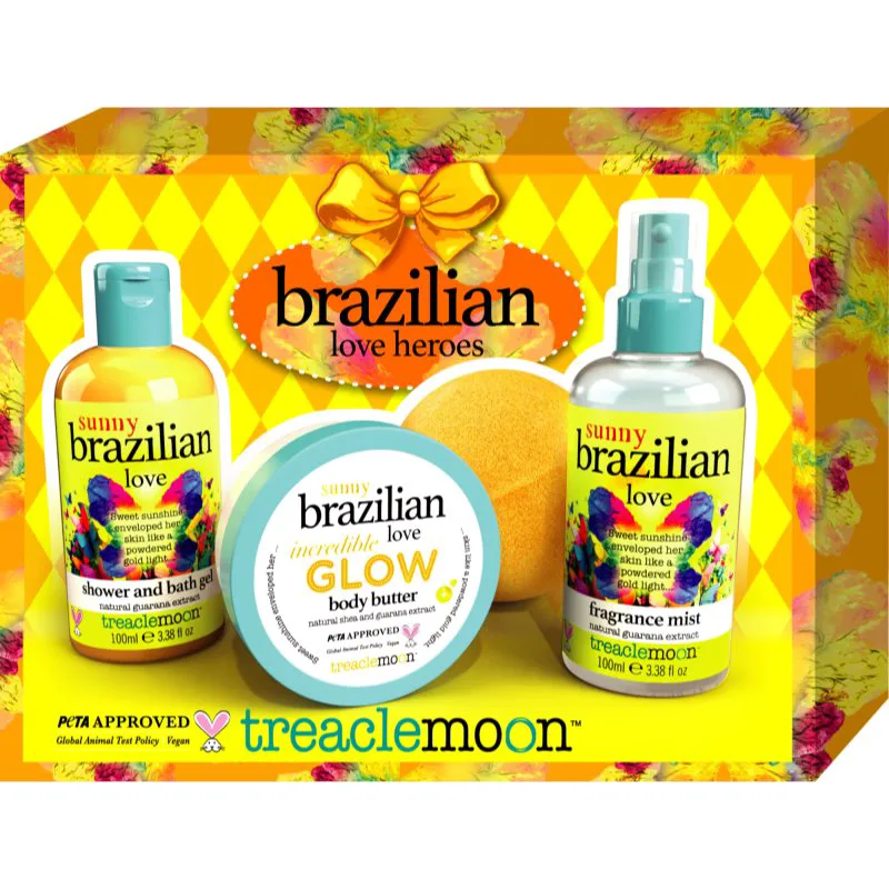 Treaclemoon Brazilian Love Heroes σετ δώρου για το σώμα