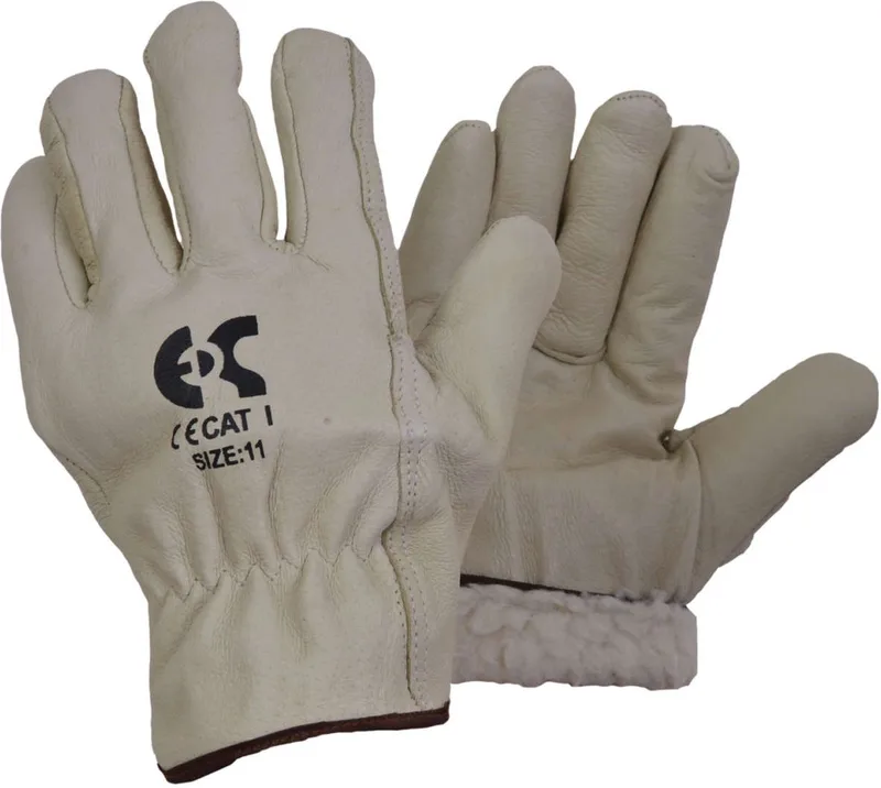Γάντια Δερμάτινα Driver Με Επένδυση Γούνας Ergogloves 8502-011
