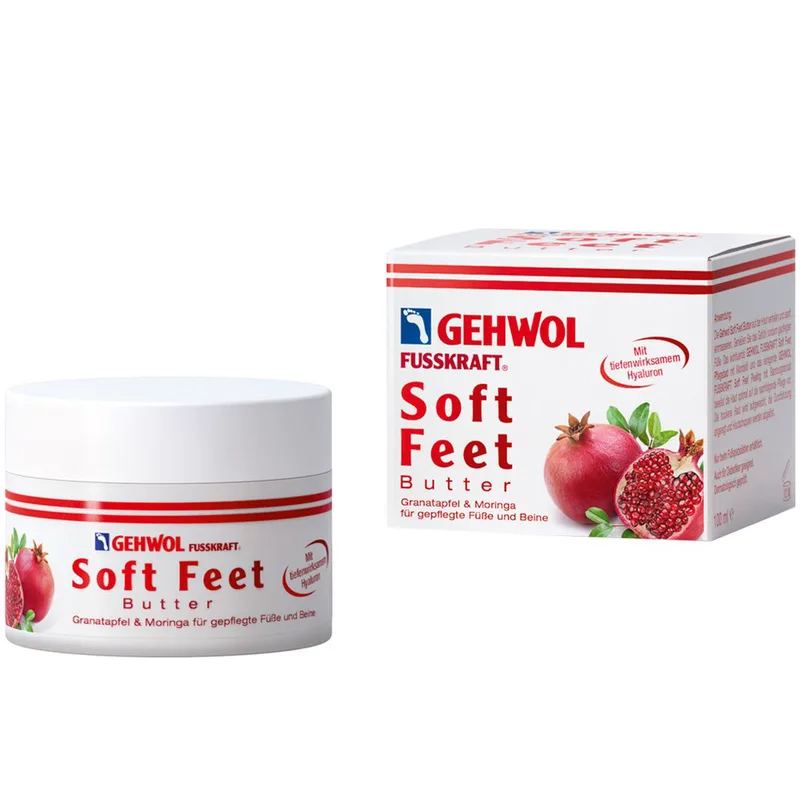 Gehwol Fusskraft Soft Feet Butter Θρεπτικό, Ενυδατικό Βούτυρο Ποδιών με Εκχύλισμα Ροδιού 100ml