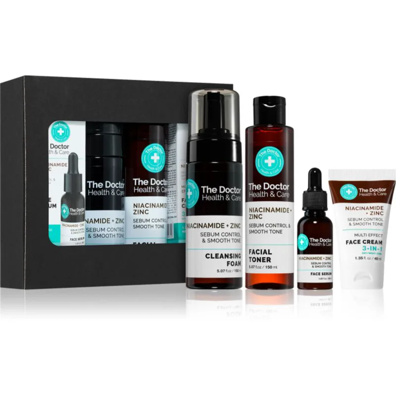 The Doctor Niacinamide + Zinc Set σετ δώρου για το πρόσωπο