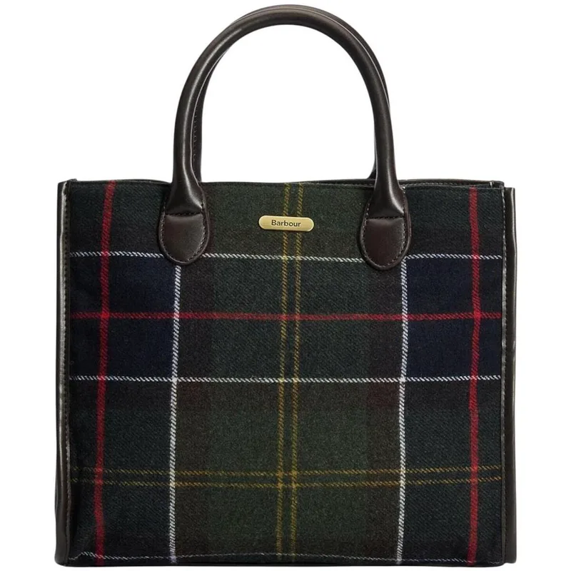 Τσάντες ώμου Barbour BARRHILL TARTAN TOTE BAG LBA0423